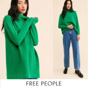 Free People Ottoman Slouchy Tunic Sweater - Large